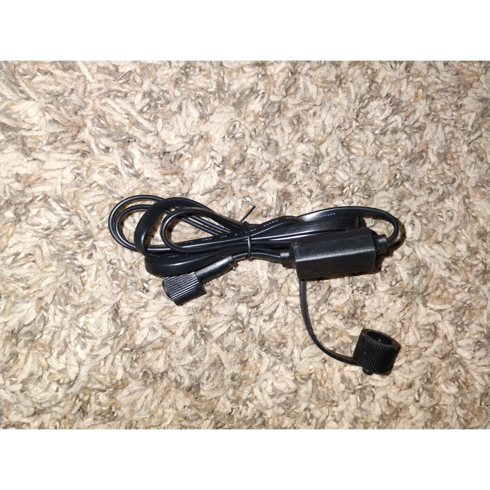 Govee Permanent Outdoor Lights Pro Black Extension Cable 1.2m/4ft & Brackets